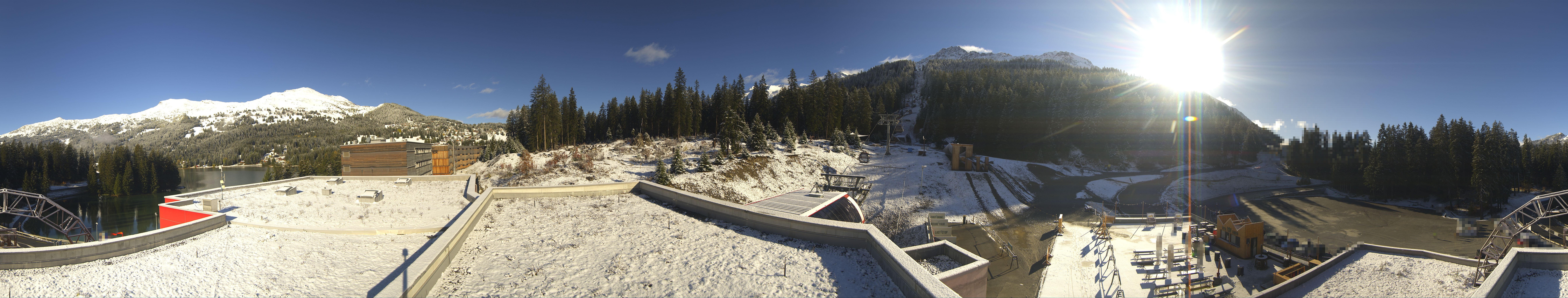 Archiv Foto Webcam Talstation Rothorn Gondelbahn Lenzerheide