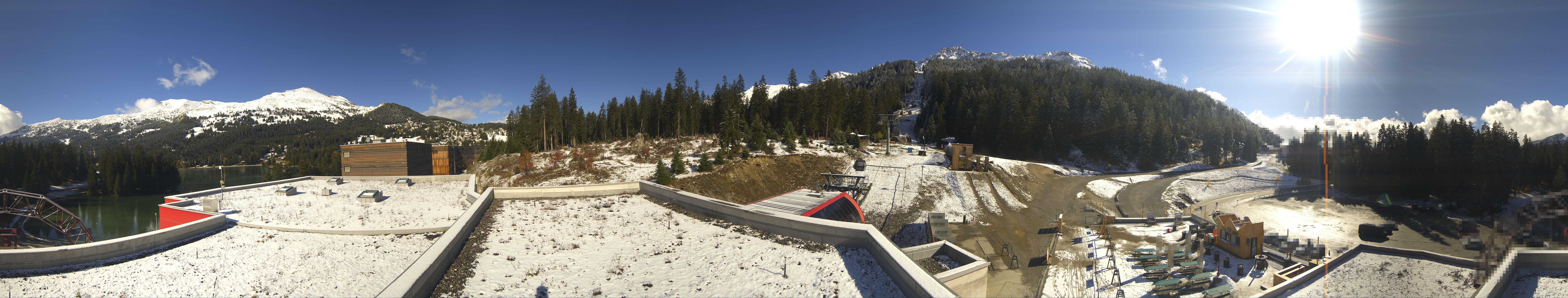 Archiv Foto Webcam Talstation Rothorn Gondelbahn Lenzerheide