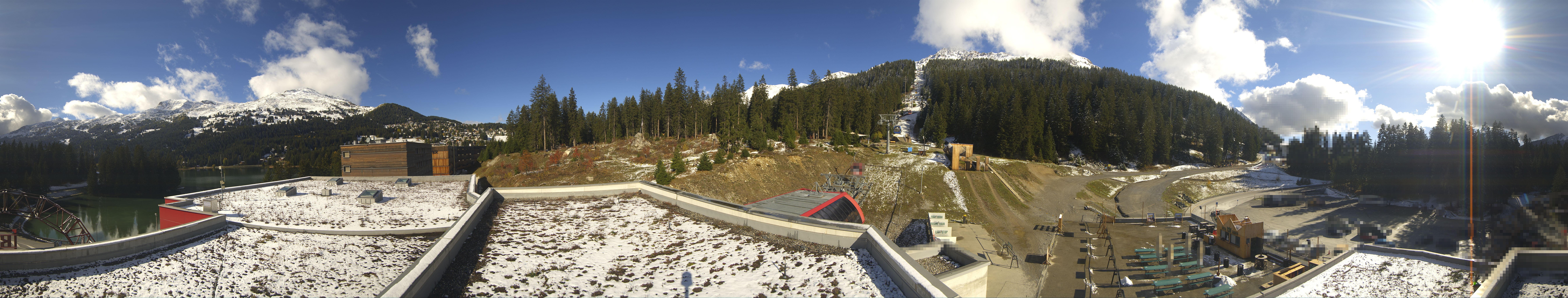 Archiv Foto Webcam Talstation Rothorn Gondelbahn Lenzerheide
