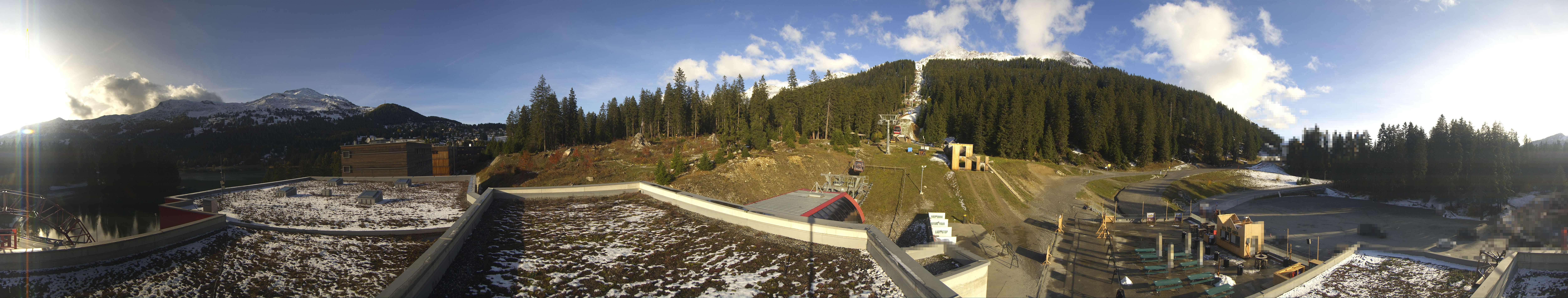 Archiv Foto Webcam Talstation Rothorn Gondelbahn Lenzerheide