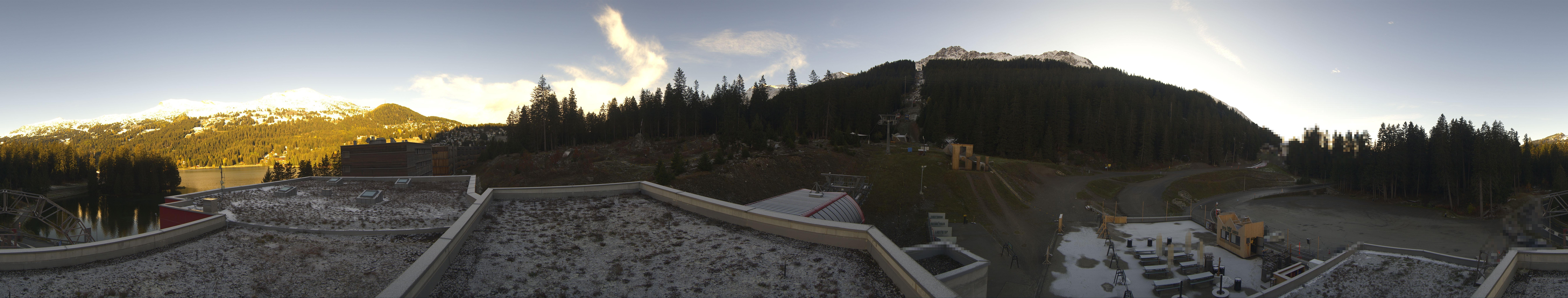 Archiv Foto Webcam Talstation Rothorn Gondelbahn Lenzerheide