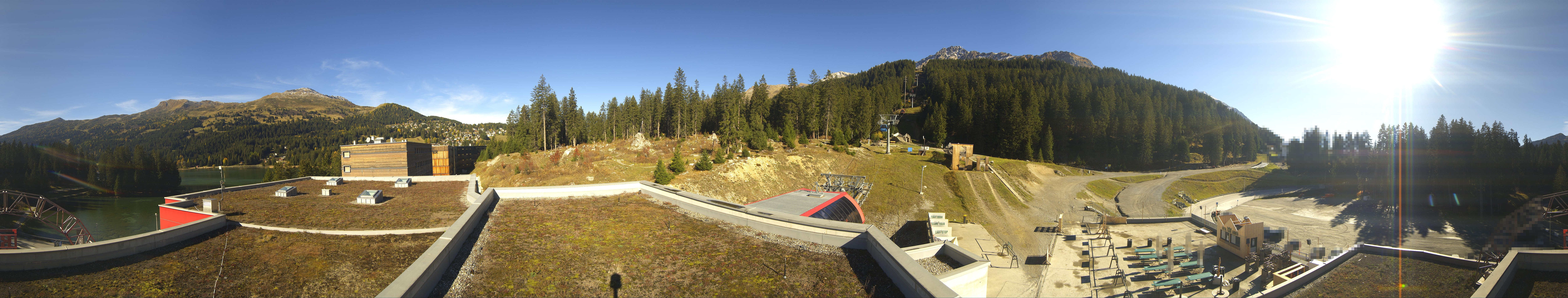Archiv Foto Webcam Talstation Rothorn Gondelbahn Lenzerheide