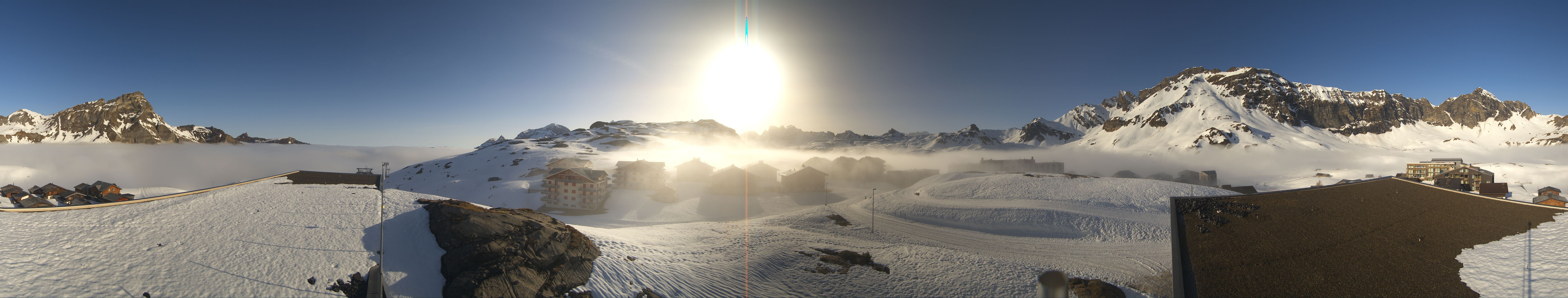 Archived image Webcam Roundshot Melchsee-Frutt Village