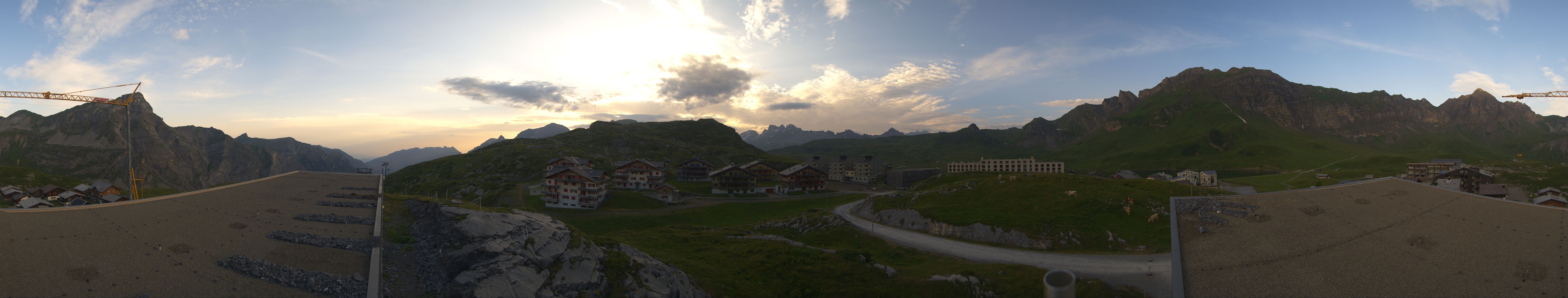 Archived image Webcam Roundshot Melchsee-Frutt Village
