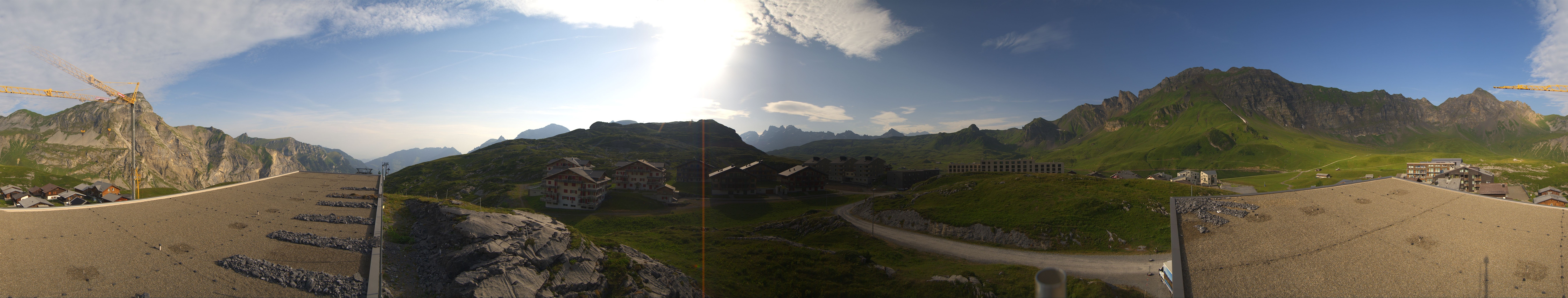 Archived image Webcam Roundshot Melchsee-Frutt Village