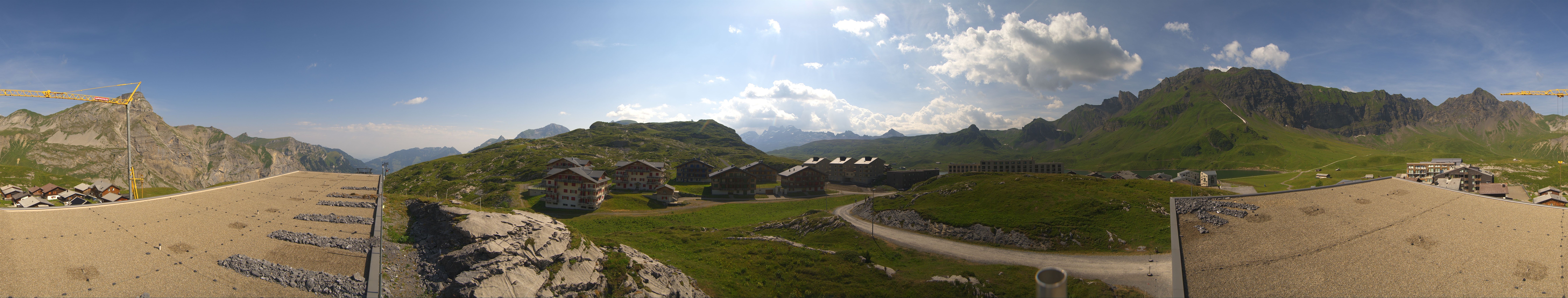 Archived image Webcam Roundshot Melchsee-Frutt Village