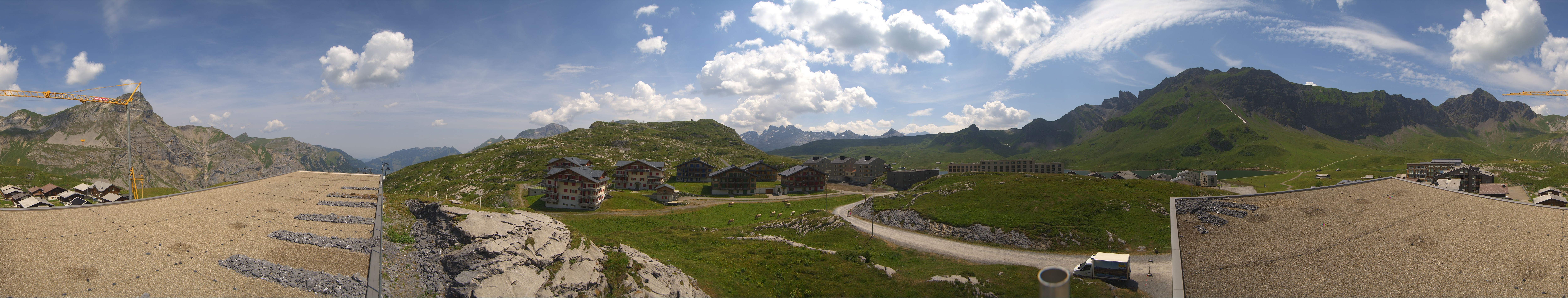 Archived image Webcam Roundshot Melchsee-Frutt Village