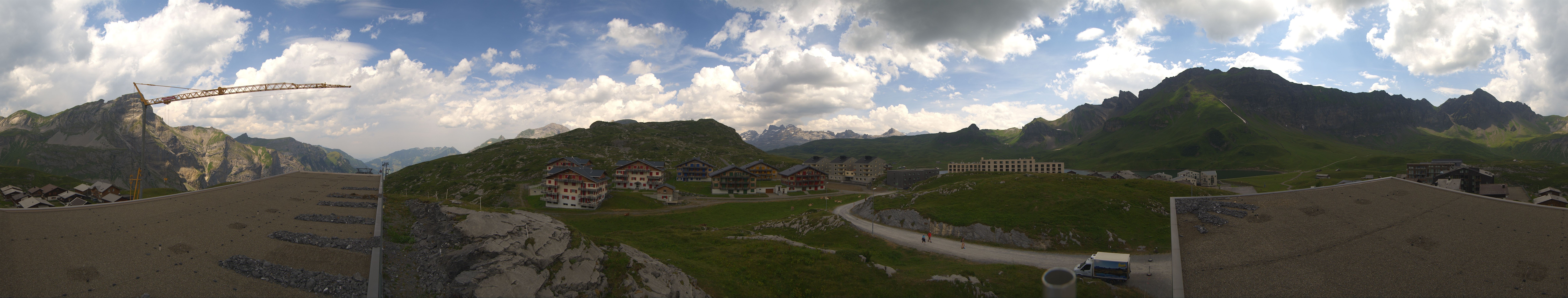 Archived image Webcam Roundshot Melchsee-Frutt Village