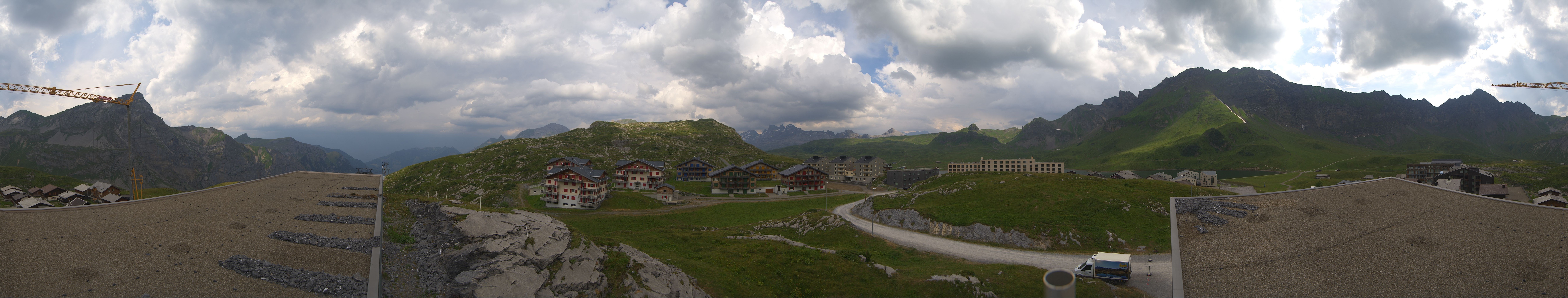 Archived image Webcam Roundshot Melchsee-Frutt Village