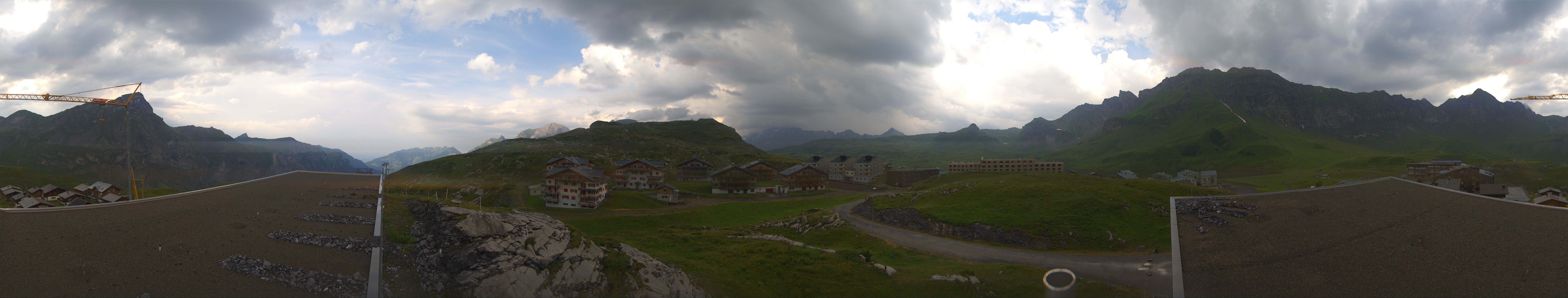 Archived image Webcam Roundshot Melchsee-Frutt Village