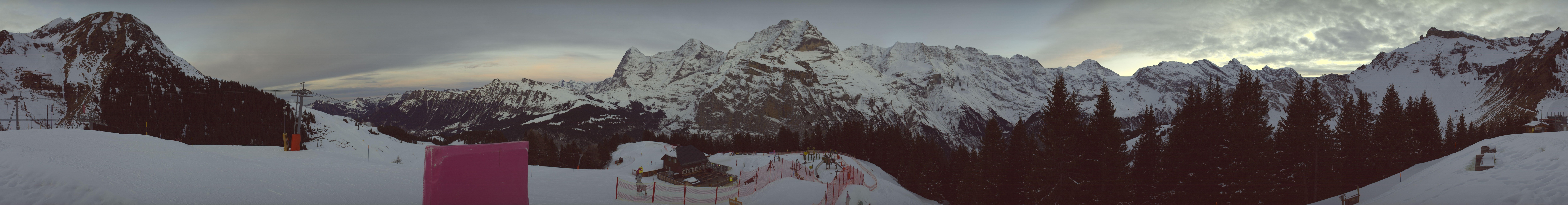 Archiv Foto Webcam Panoramacam Schilthorn Allmendhubel