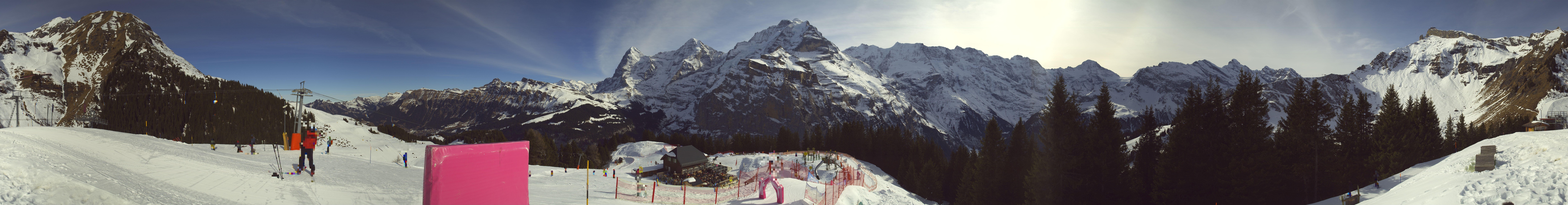 Archiv Foto Webcam Panoramacam Schilthorn Allmendhubel