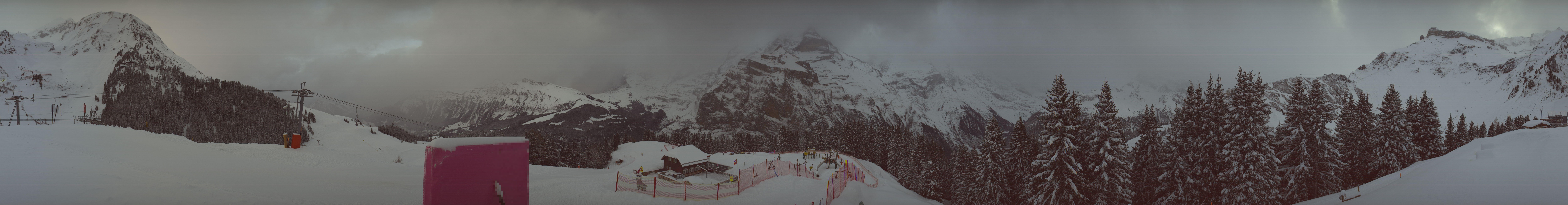 Archiv Foto Webcam Panoramacam Schilthorn Allmendhubel