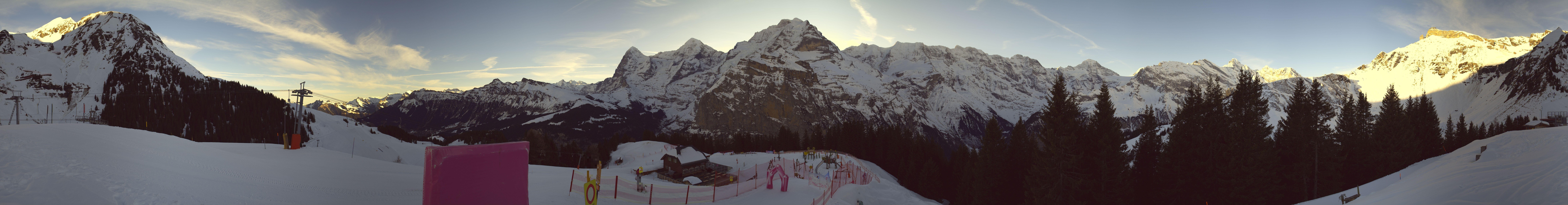 Archived image Webcam Schilthorn Allmendhubel Roundshot