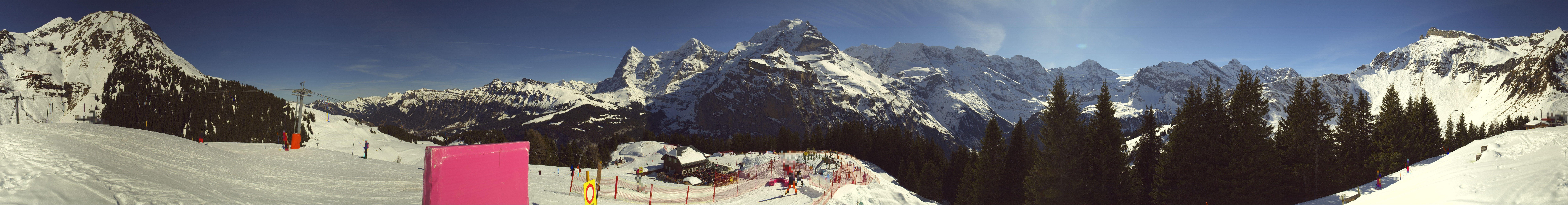 Archived image Webcam Schilthorn Allmendhubel Roundshot