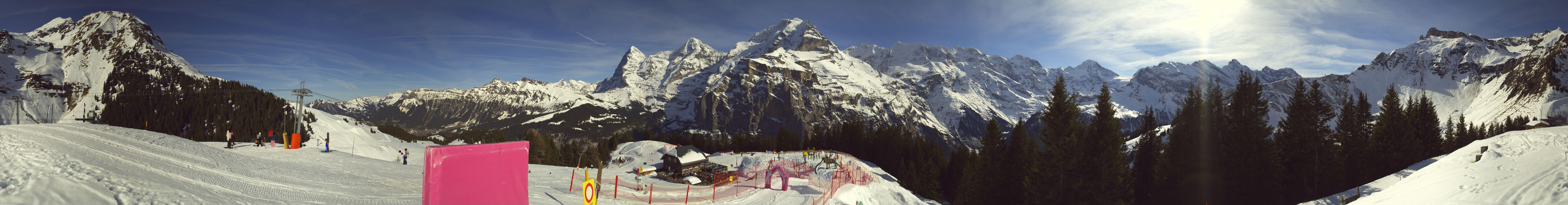 Archived image Webcam Schilthorn Allmendhubel Roundshot