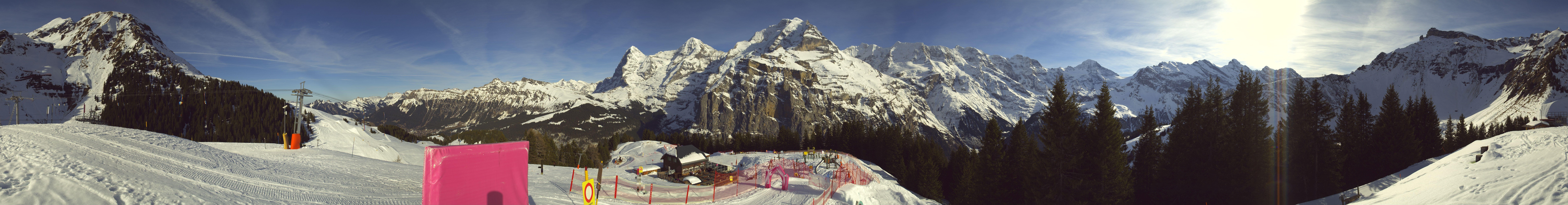 Archived image Webcam Schilthorn Allmendhubel Roundshot