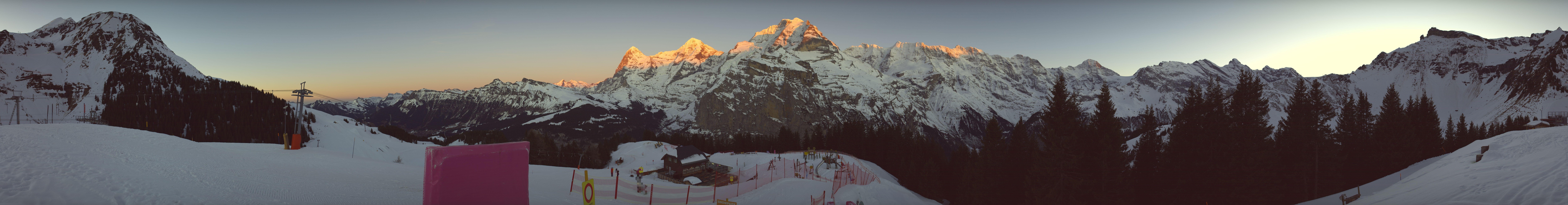 Archived image Webcam Schilthorn Allmendhubel Roundshot