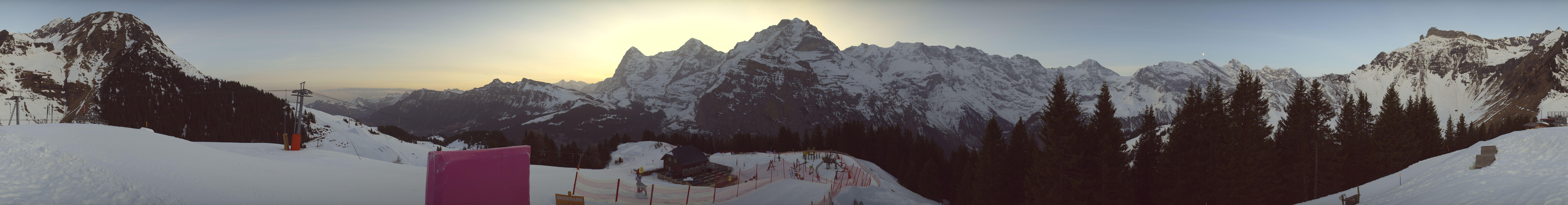 Archiv Foto Webcam Panoramacam Schilthorn Allmendhubel