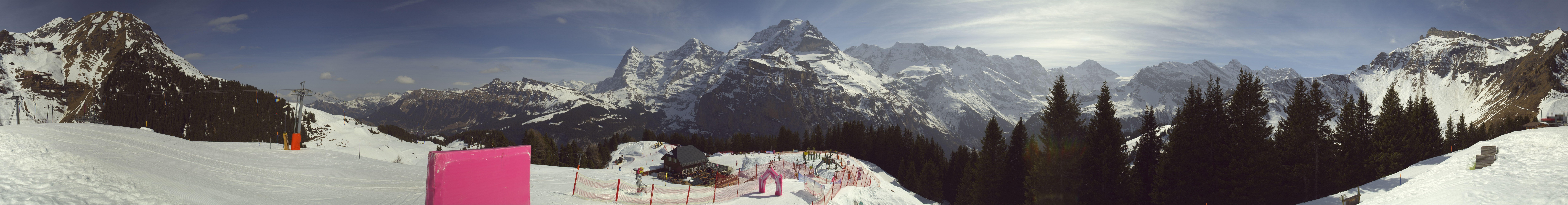 Archiv Foto Webcam Panoramacam Schilthorn Allmendhubel