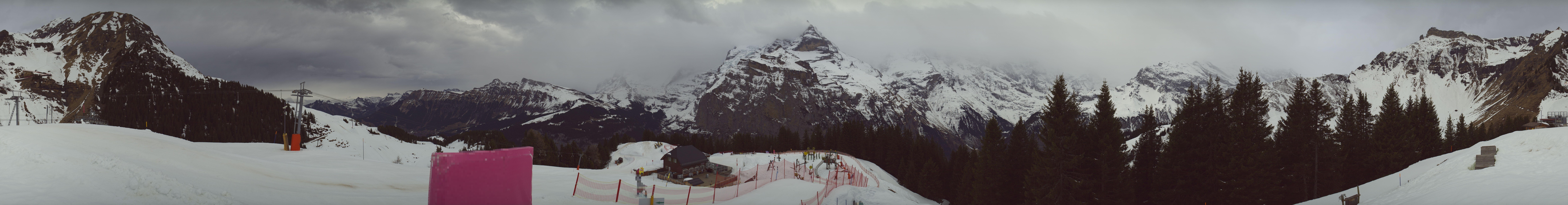 Archived image Webcam Schilthorn Allmendhubel Roundshot