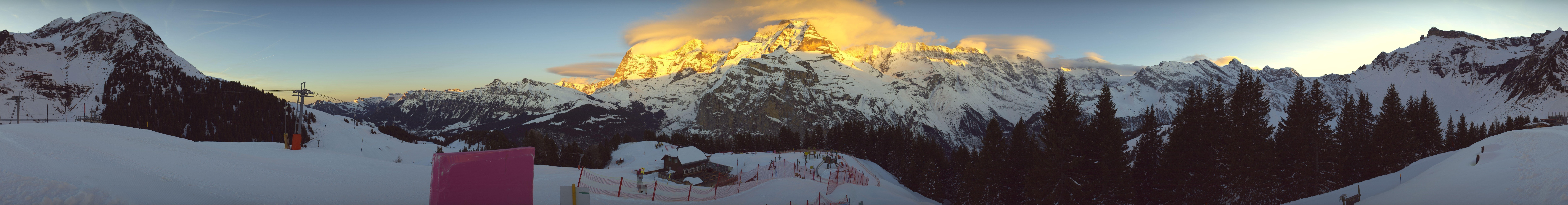 Archiv Foto Webcam Panoramacam Schilthorn Allmendhubel