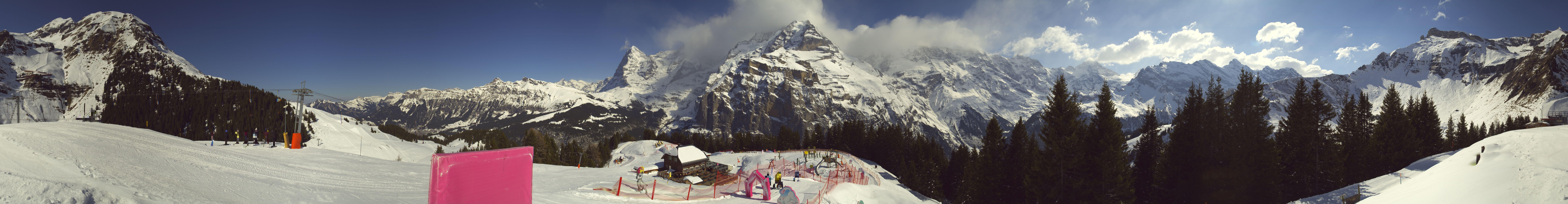 Archiv Foto Webcam Panoramacam Schilthorn Allmendhubel