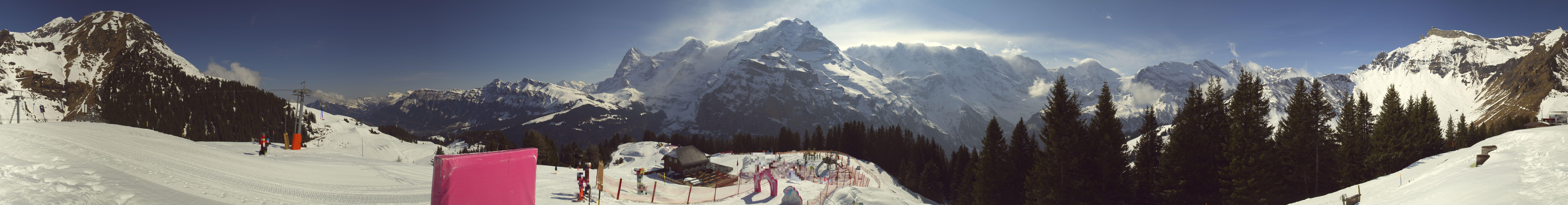 Archived image Webcam Schilthorn Allmendhubel Roundshot