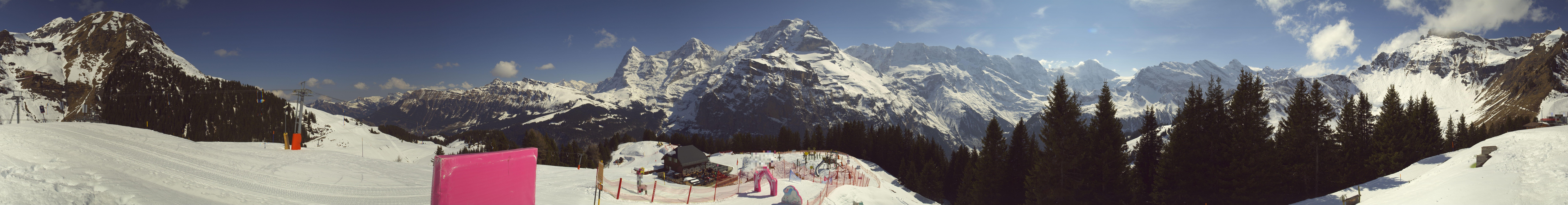 Archived image Webcam Schilthorn Allmendhubel Roundshot