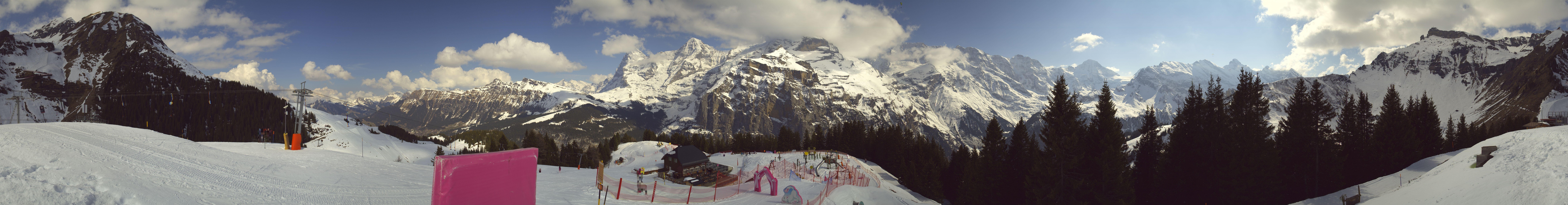 Archived image Webcam Schilthorn Allmendhubel Roundshot