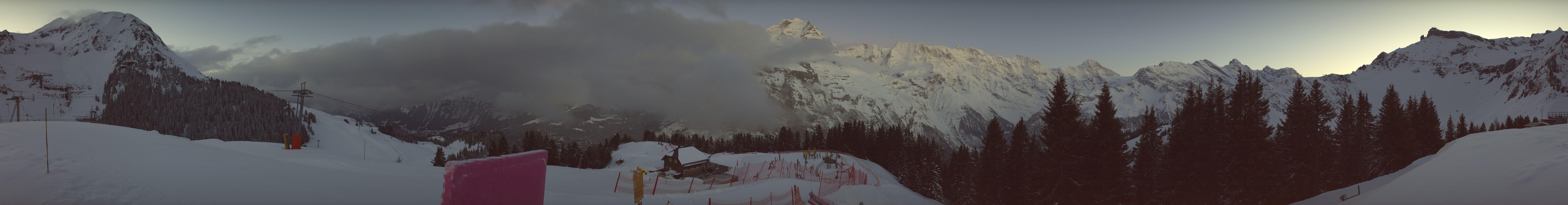 Archiv Foto Webcam Panoramacam Schilthorn Allmendhubel