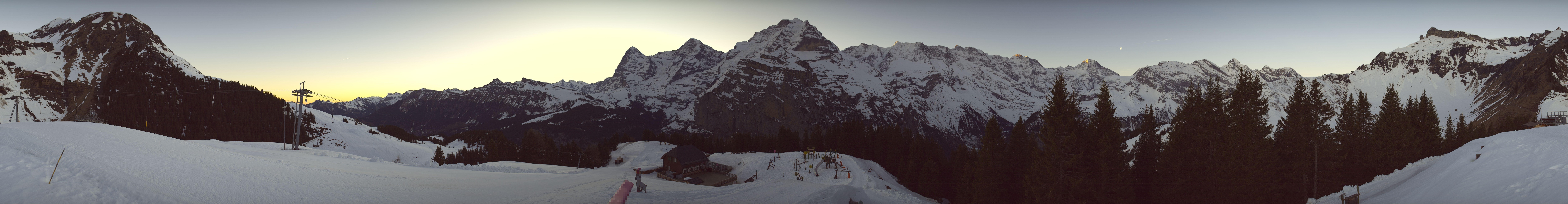 Archived image Webcam Schilthorn Allmendhubel Roundshot