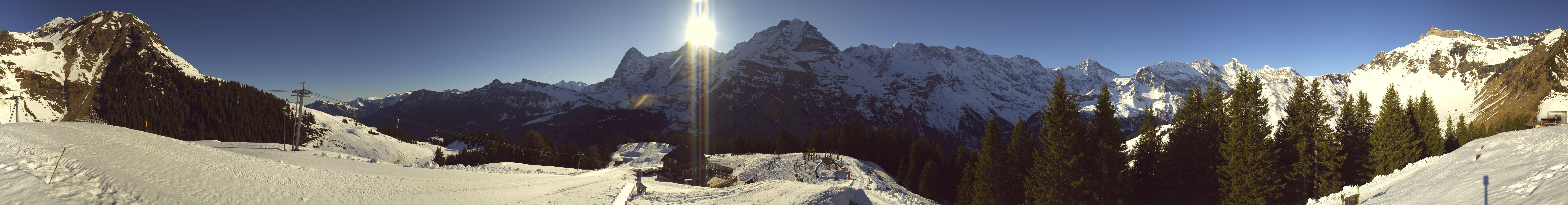 Archived image Webcam Schilthorn Allmendhubel Roundshot