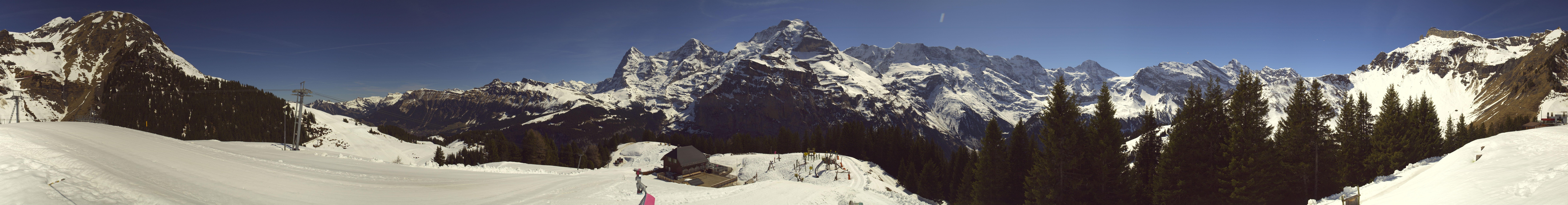 Archived image Webcam Schilthorn Allmendhubel Roundshot