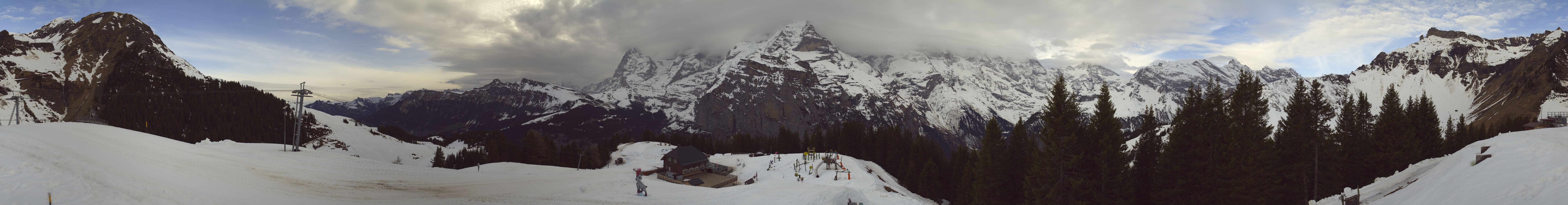 Archived image Webcam Schilthorn Allmendhubel Roundshot