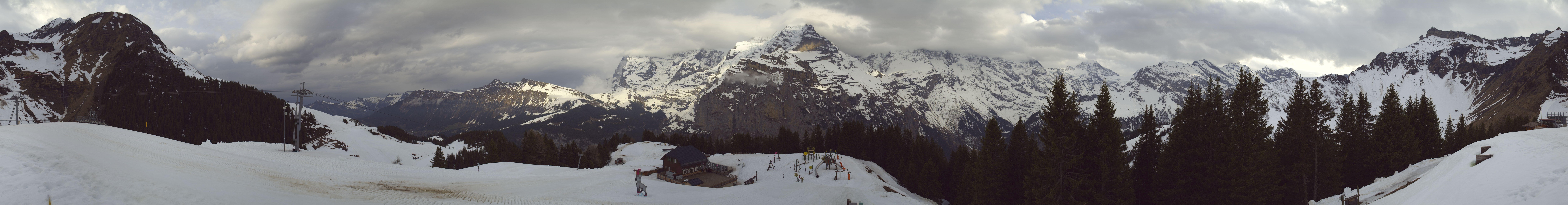 Archiv Foto Webcam Panoramacam Schilthorn Allmendhubel