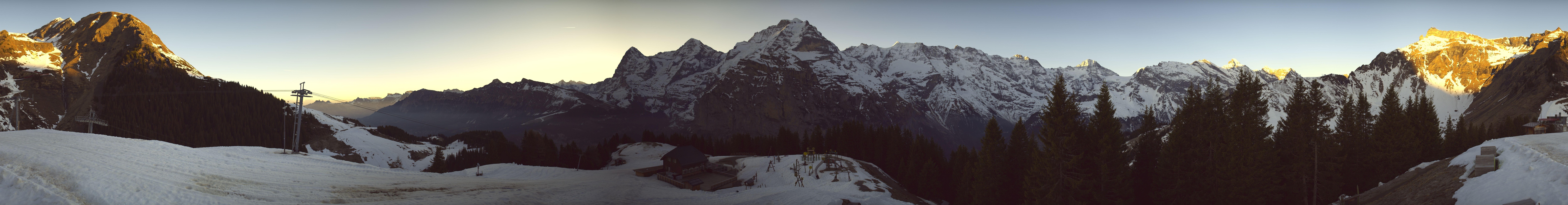Archiv Foto Webcam Panoramacam Schilthorn Allmendhubel
