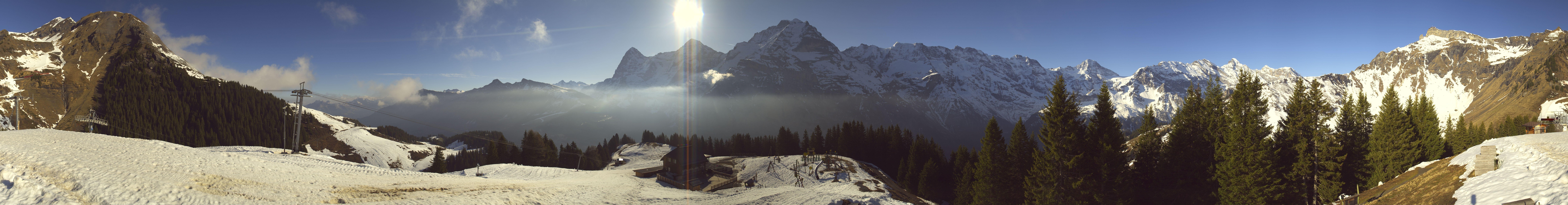 Archiv Foto Webcam Panoramacam Schilthorn Allmendhubel