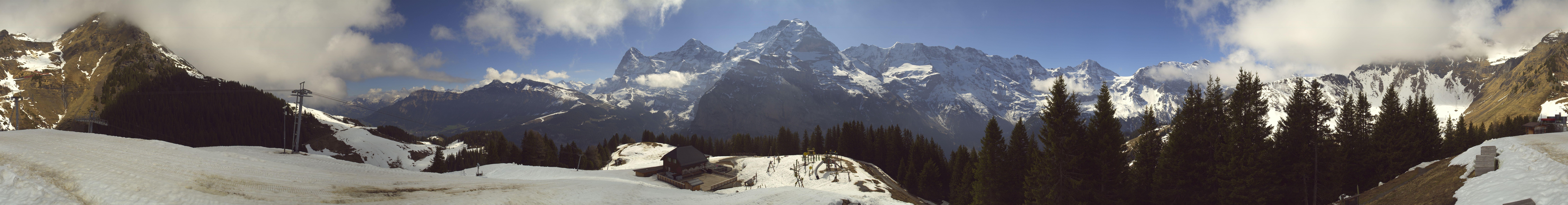 Archiv Foto Webcam Panoramacam Schilthorn Allmendhubel