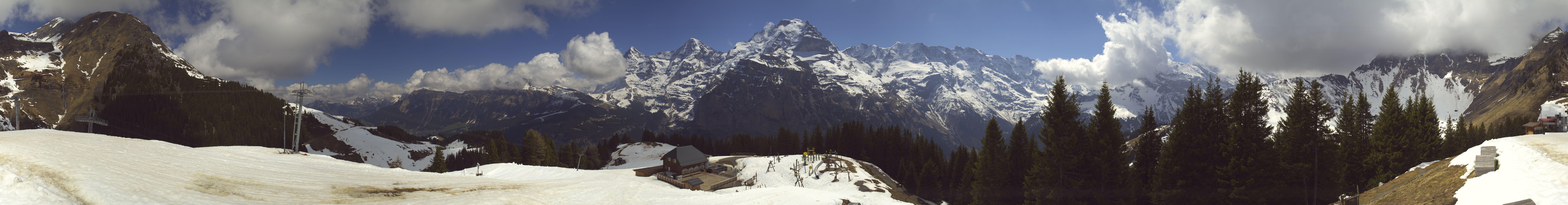 Archiv Foto Webcam Panoramacam Schilthorn Allmendhubel