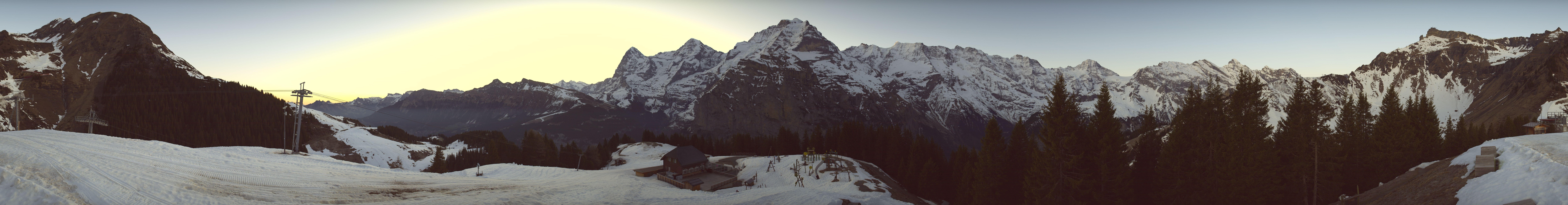 Archiv Foto Webcam Panoramacam Schilthorn Allmendhubel