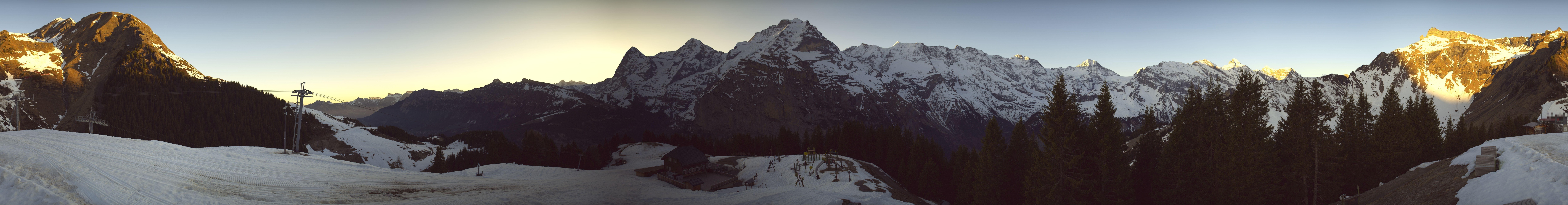 Archiv Foto Webcam Panoramacam Schilthorn Allmendhubel