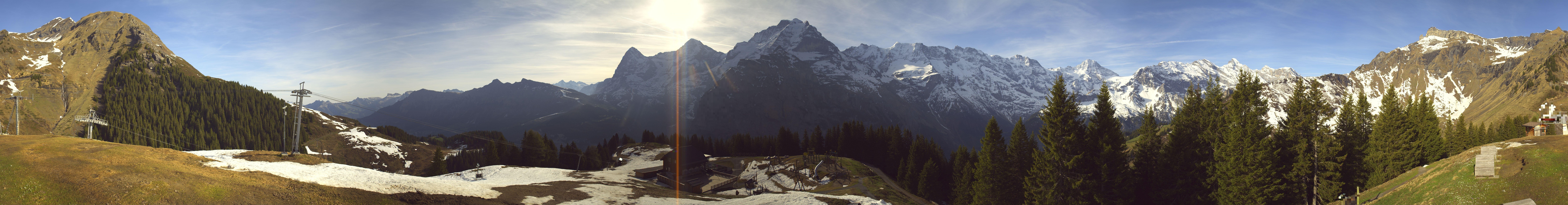 Archiv Foto Webcam Panoramacam Schilthorn Allmendhubel