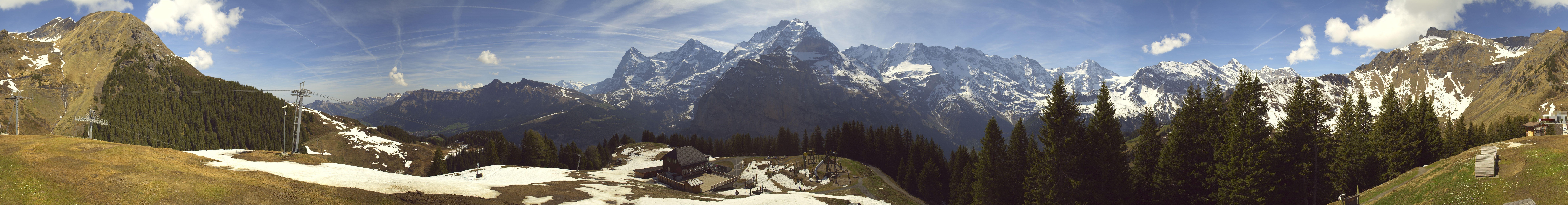 Archiv Foto Webcam Panoramacam Schilthorn Allmendhubel