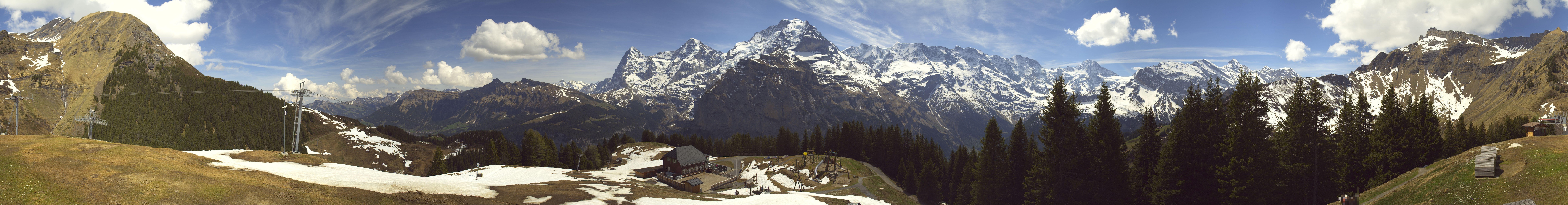 Archiv Foto Webcam Panoramacam Schilthorn Allmendhubel