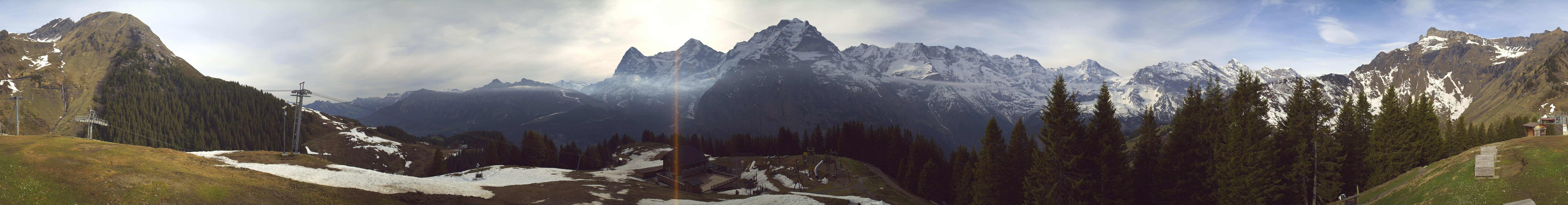 Archiv Foto Webcam Panoramacam Schilthorn Allmendhubel