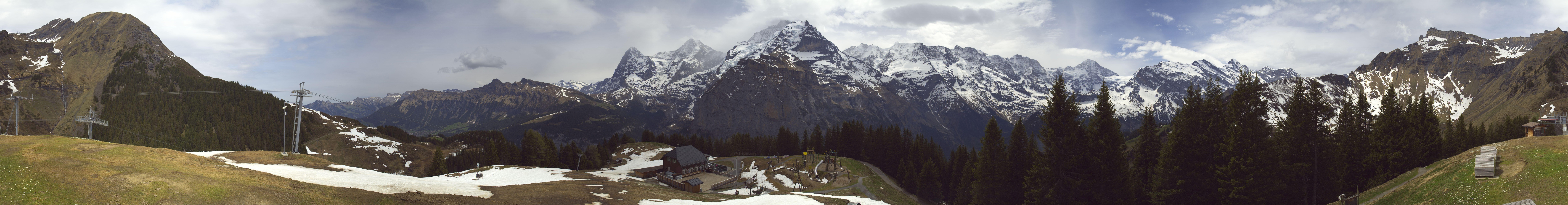 Archiv Foto Webcam Panoramacam Schilthorn Allmendhubel