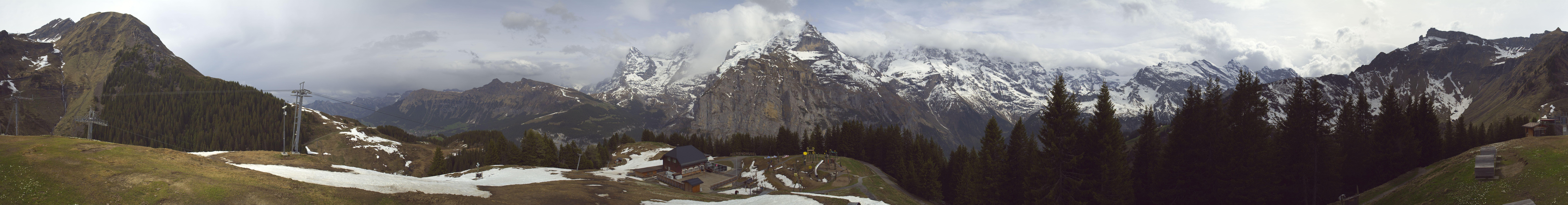 Archived image Webcam Schilthorn Allmendhubel Roundshot