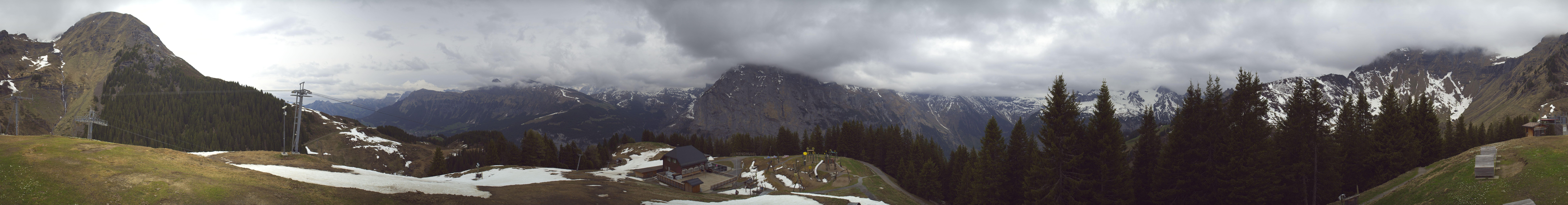 Archived image Webcam Schilthorn Allmendhubel Roundshot