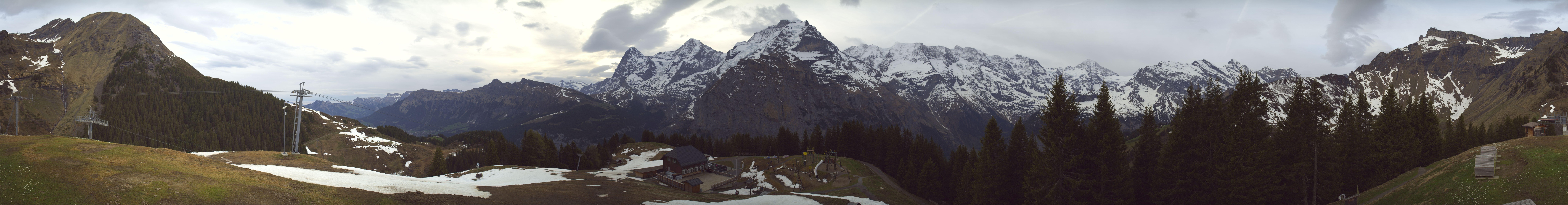 Archiv Foto Webcam Panoramacam Schilthorn Allmendhubel